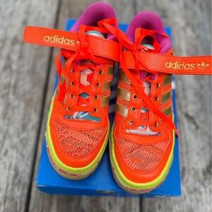 adidas Forum Lo Triple Platform Impact Orange Gold Metallic Semi Solar Orange (W